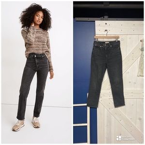 Madewell The Perfect Vintage Straight Leg Jean Crossover Edition